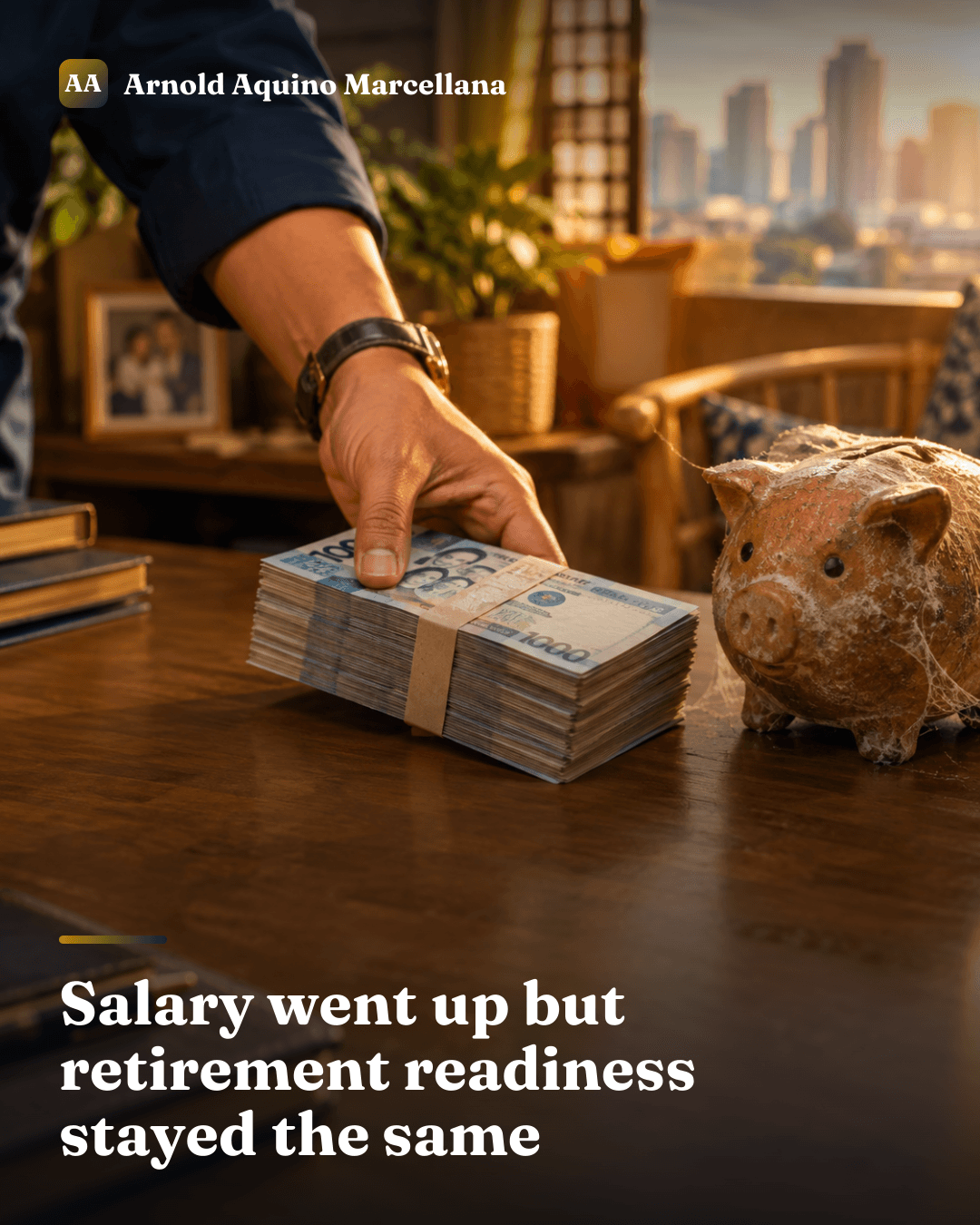 Salary went up but retirement readiness stayed the same